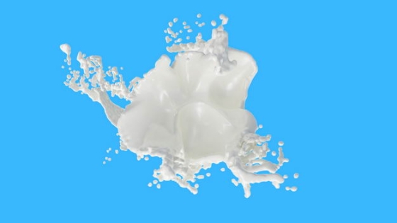 乳白色液体飞溅的牛奶喷溅效果497671png图片免抠素材