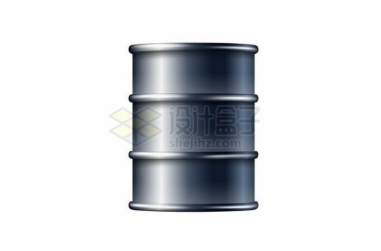 深灰色石油桶铁桶1603136矢量图片免抠素材