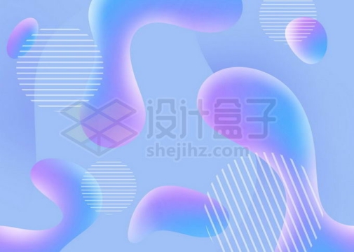 蓝色紫色渐变色抽象液体背景图1925991图片素材下载