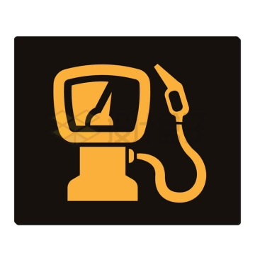 燃油液位低警告灯汽车仪表盘指示灯故障灯图解2990176矢量图片免抠素材