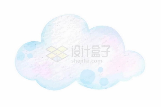 水彩画风格涂鸦云朵云彩儿童画7296533矢量图片免抠素材