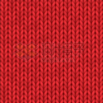 红色毛线衣纹理底纹花纹背景6933247矢量图片免抠素材