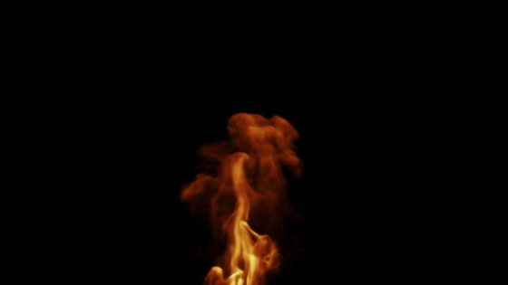 冒烟的燃烧着的火焰火苗效果537219png图片免抠素材