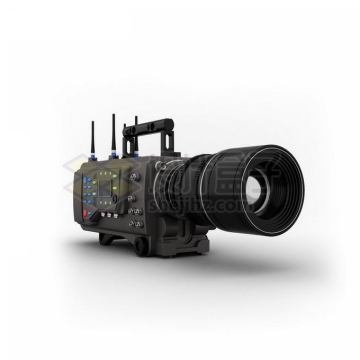 一台电视台专业摄像机3D模型8779858PSD免抠图片素材