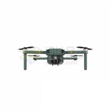 绿色的军用无人机小型无人机3D模型7631085PSD免抠图片素材