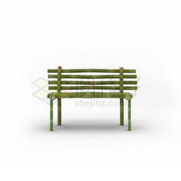 竹竿竹子扎成的长椅3D模型9016517PSD免抠图片素材