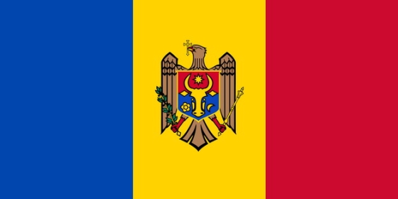 标准版摩尔多瓦国旗图片素材