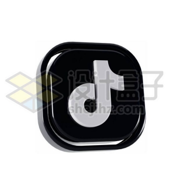 3D立体风格抖音TikTok标志logo9108519图片免抠素材