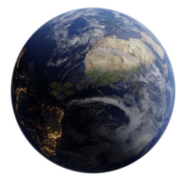 地球晨昏线位于大西洋5158590png免抠图片素材
