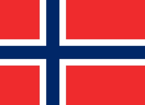 标准版挪威国旗图片素材