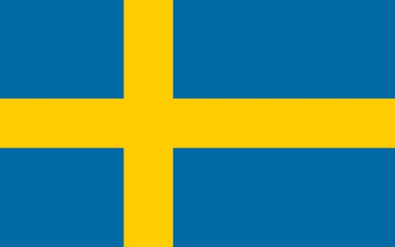 标准版瑞典国旗图片素材