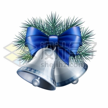 蓝色的圣诞节铃铛216055png免抠图片素材