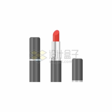  Metallic black lipstick cosmetics png picture matt free vector material