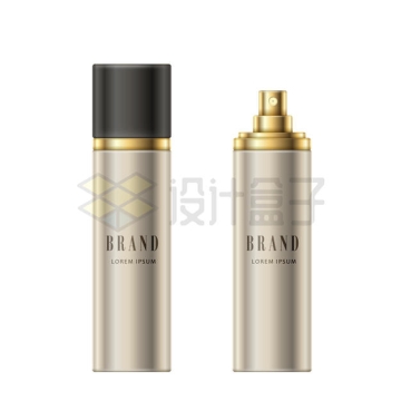  Gold packed cosmetic and skin care bottle 6226679 vector picture free material