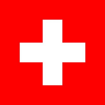 标准版瑞士国旗图片素材