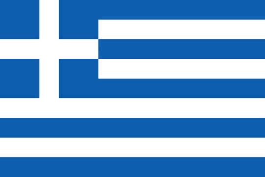 标准版希腊国旗图片素材