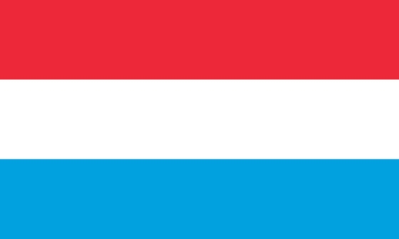 标准版卢森堡国旗图片素材