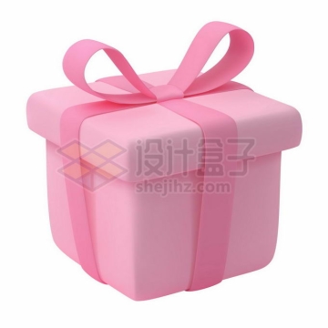 3D立体风格粉红色可爱礼物盒8070014矢量图片免抠素材免费下载