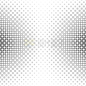 大小渐变的正方形组成的装饰图案3862423矢量图片免抠素材