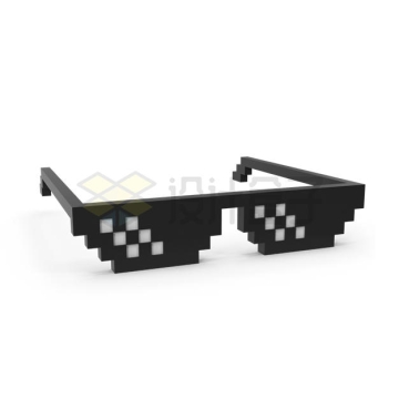 马赛克眼镜3D模型8992903PSD免抠图片素材