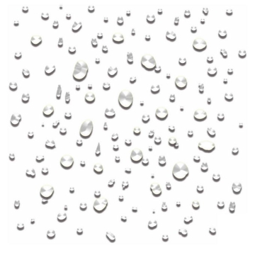 各种灰色的液滴水滴水珠效果2280350图片免抠素材免费下载