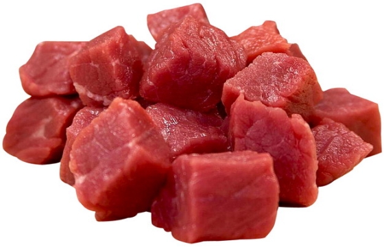 切成丁的瘦肉牛肉粒猪肉块177704png图片素材