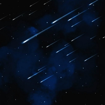 蓝色夜晚星空中的白色星轨流星效果快速飞行的光效果7462538图片免抠素材免费下载