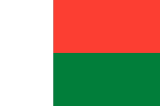 标准版马达加斯加国旗图片素材