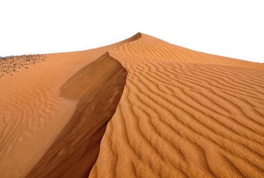 沙漠中高高的沙丘景观风景1109428png免抠图片素材