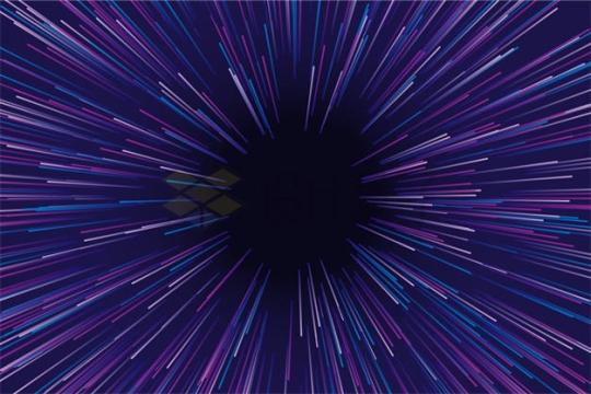 蓝紫色发射线光线组成的背景图5331270矢量图片免抠素材