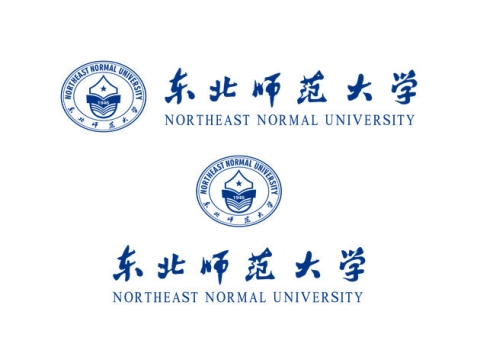  Northeast Normal University logo AI vector picture+PNG picture material