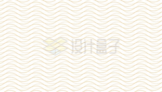 中国风曲线组成的海浪装饰3287077矢量图片免抠素材