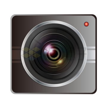 一款方块摄像头运动相机镜头8219519矢量图片免抠素材