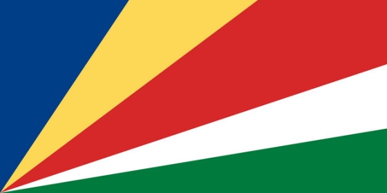 标准版塞舌尔国旗图片素材