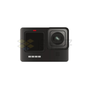 黑色的GoPro运动相机5025399矢量图片免抠素材