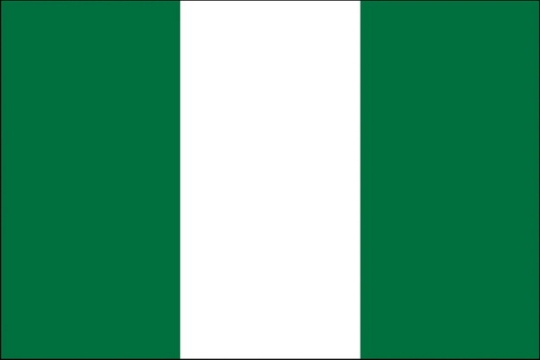 标准版尼日利亚国旗图片素材