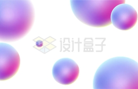 3D紫色小球组成的背景装饰9976218矢量图片免抠素材