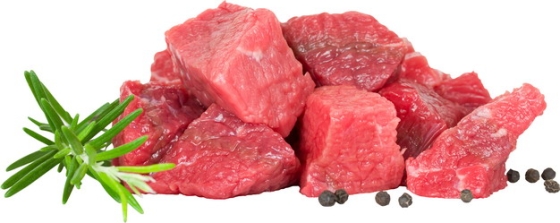 切好的牛肉粒瘦肉块324961png图片素材