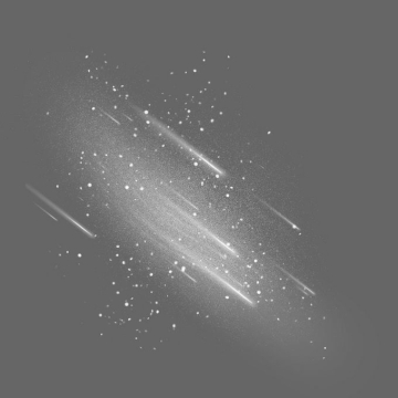 划破天空的白色流星效果5514301免抠图片素材