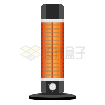 一台长条形电取暖器家用电器7466111矢量图片免抠素材