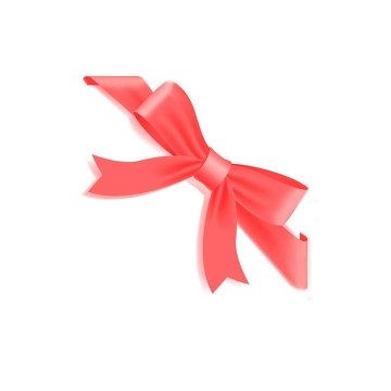  Cartoon pink ribbon bow ribbon border decoration picture free material