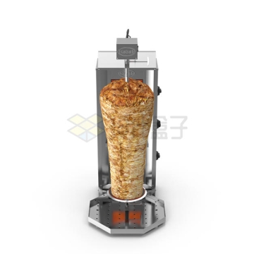一款土耳其烤肉的机器3D模型5525128PSD免抠图片素材