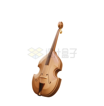 一款大提琴乐器3D模型5119631PSD免抠图片素材