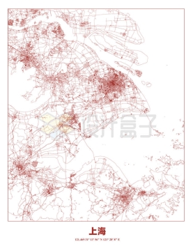 上海地图和长三角地区卫星地图4594678矢量图片免抠素材下载