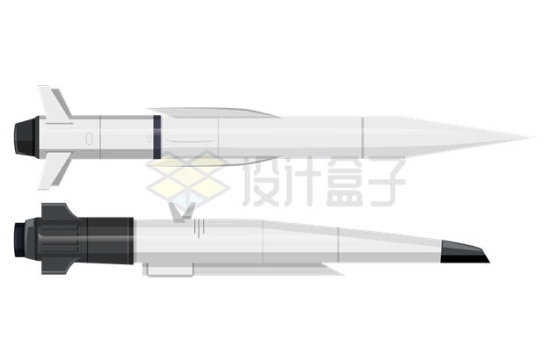 两款高超音速导弹侧面图4963499矢量图片免抠素材