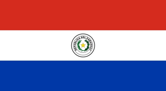 标准版巴拉圭国旗图片素材