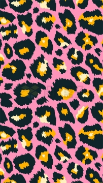 粉色豹纹花纹图案竖版背景图4726285矢量图片免抠素材