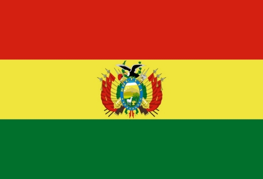 标准版玻利维亚国旗图片素材