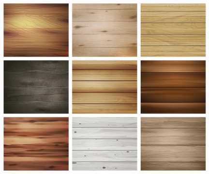 9款各种木板木头纹理背景图png图片免抠矢量素材