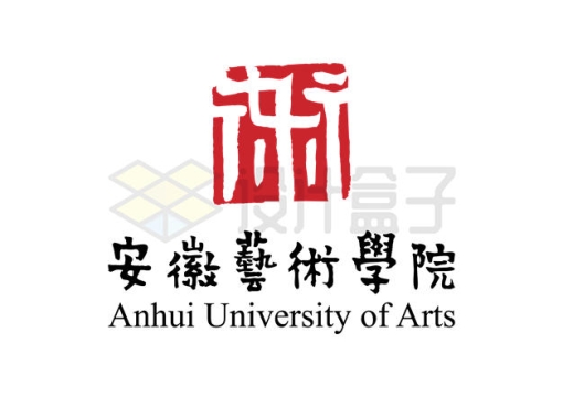  Anhui Academy of Arts logo logo AI vector picture cut free material
